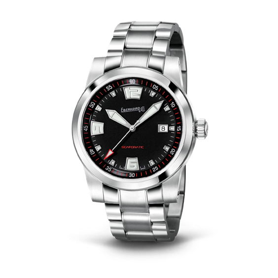 Montre Eberhard Homme Scafomatic in Acier 41026CA - 41026CA